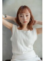 ドットハリス(.Hallis) 大人かわいい/小顔/ミディアムレイヤー/20代30代40代