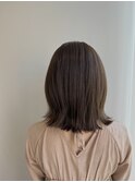 ブラウンベージュボブ
