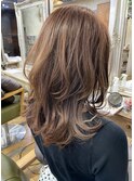 ウルフヘアスタイル