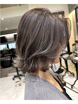 トルネード(TORNADO) 切りっぱなレイヤーボブ　n4.4