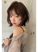 ココアブラウン×ナチュラルウルフ
