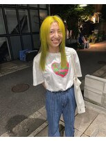 ルーム(Loom.)&nbsp;レイヤースタイル×イエローカラー