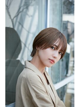 アバーブ ギンザ(Above Ginza) 大人可愛い*20代30代40代前マッシュショート丸みショート◎
