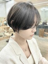 ソーコ 渋谷(SOCO)&nbsp;大人ショートボブ黒髪ショートカットマッシュショート前髪あり