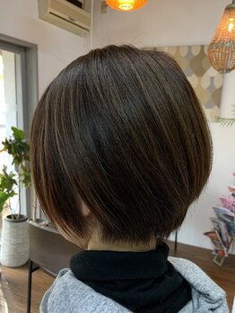 アイヴィ(IVY)の写真/可愛い・キレイな状態が続く&カットだけでもまとまりやすい♪再現性の高いカットで毎日のセットも簡単◎