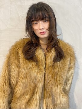 ヒュージ 三軒茶屋(huge) ウルフパーマ/くるくるパーマ/スパイラルパーマ/ダークアッシュ