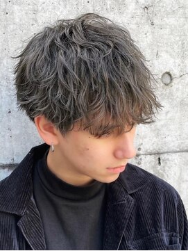 シェノン オム 梅田(CHAINON HOMME) MEN'S HAIR/束感ショート/コンマヘア/ツーブロックマッシュ