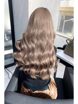 ランズ(LANDS) ミルクティーカラーシールエクステ80本 【韓国ヘア 大阪 梅田】