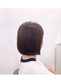 ツヤとまとまりのボブ☆