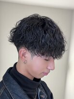 アビールブレ 新潟万代(ABEY LEVRAI)&nbsp;新潟メンズパーマ　波巻きスパイラル　新潟波巻き