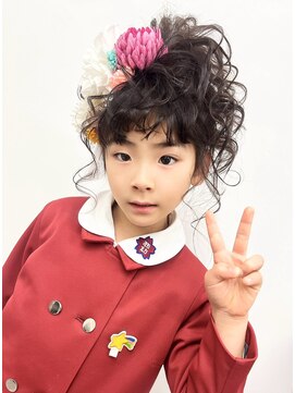 プリュス 名古屋(Plus) キッズヘアセット/発表会/卒業式/入園式/お着物/ドレス