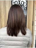 髪質改善/ブラウン
