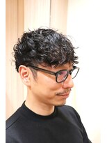 カズ 中津店(KAZU) 骨格補正 お悩み改善 スパイラルパーマ MEN'S　HAIR　ピンパーマ