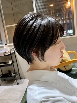 アーツ 茅ヶ崎(arts) ショートカット20代30代40代前髪あり面長丸顔ショートボブ