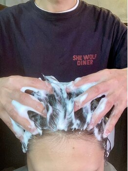 プルド(Hair Prudo)の写真/《健康な髪は健康な頭皮から》ヘッドスパメニューが豊富◎コスパ◎忙しい日々を頑張る自分にご褒美を♪