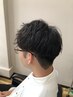 【メンズ】男の身だしなみ整えるカットコース 　眉・顔・ヘア・頭皮ケア付き