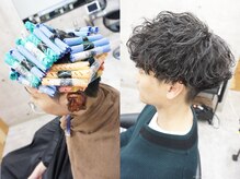 【ryu大塚  メンズ波巻きコスメパーマ】＃smens wave perm