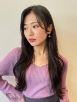 アグ ヘアー ダリア 喜多方店(Agu hair dahlia)&nbsp;《Agu hair》顔まわりレイヤー×numberA.ケアオイルスリーク