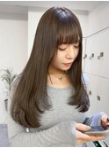 外国人風レイヤーカット髪質改善トリートメント心斎橋