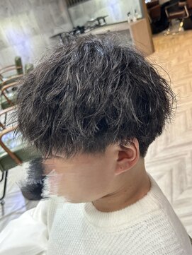 フレスコ 鎌ヶ谷大仏店 ツイストパーマ × マッシュ