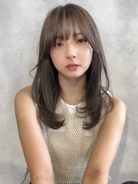 オリンテ バイ レシッド 表参道(orente by rcid) 髪質改善顔周りワイドバング大人イメチェン美髪ミディアムボブ