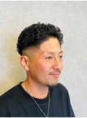 20代30代40代メンズ刈り上げ極道パーマ宮城リョー 夕風パーマ