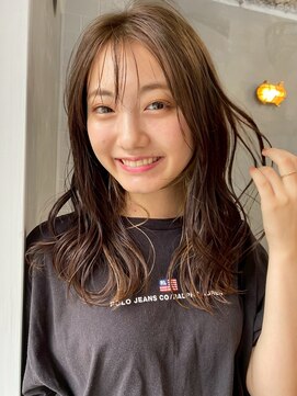 ロア ヘアーコーディネート 四条烏丸店(LoRE hair coordinate) ホワイトグレージュミニウルフデジタルパーマチェリーブラウン