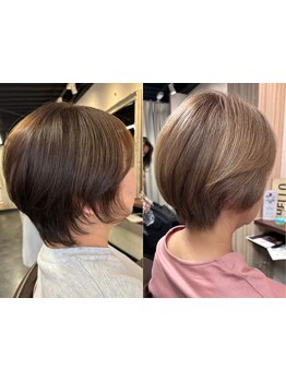 理想が叶う☆OpArtでは好み要望/似合う色味/次の施術も考え、豊富なカラー剤で幅広いcolorをご提案♪