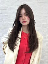 アマトウキョウ 表参道(AMA TOKYO)&nbsp;レイヤーカット 韓国ヘア ミルクティー 高島大登