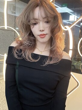 ラキング ギンザ トウキョウ(LAKING GINZA) くびれヘア/アプリコットオレンジ/夏/ハイライトカラー[銀座駅]