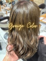 アース 武蔵境店(HAIR & MAKE EARTH) 白髪染め卒業!40代女性に人気の透明感グレージュカラー