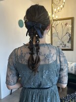 バーチミシマ(BIRCH mishima)&nbsp;ツイン編みおろしアレンジ