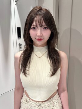 サンド 池袋(sand) レイヤーカット/ミディアムレイヤー/ハッシュカット/顔周り