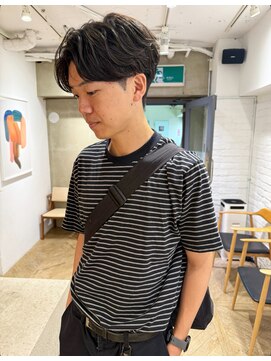 ローレン(LOREN) ベリーショート/ダークアッシュ/ニュアンスパーマ/韓国マッシュ