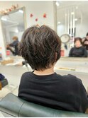 オトナ女性の－10歳を叶えるショートパーマ