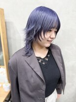 if&nbsp;パープル/ウルフカット