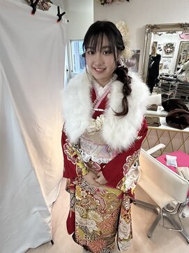 デザインヘアーピアジェ 八木店(DESIGN HAIR PIAGET) ☆2026ピアジェ成人式☆着付け・アップ・メイク☆