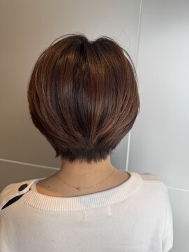 リノア 鵠沼海岸(LINOA) 大人ガーリー/ダークアッシュ/似合わせカット