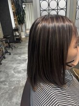 プリズム ヘアーデザイン 北坂戸店&nbsp;くっきりハイライト