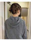 ネジネジヘアアレンジ