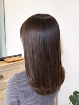 ルッカバイジェービー 行徳(lucca by jb) 着物ヘア/大人ガーリー/ダークアッシュ/似合わせカット/行徳