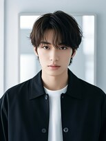 エイチ メンズ(H)&nbsp;ベリーショートメンズバレイヤージュメンズフェザーショート