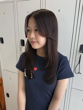 エイチ(811) ハンサムショートタッセルボブパーマレイヤーボブハイライト