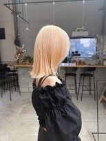 ベルポール 芦屋(Bell port) イメチェン/ピンクベージュ/アンブレラカラー/前髪/芦屋駅