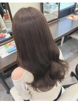 ソア 渋谷(soar) ラベンダーブラウン/髪質改善カラー/ブリーチなし/ダブルカラー