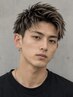 【鵜澤指名メンズ限定】カット+ハイライトカラー+CMCトリートメント￥11000