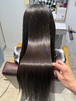 ヘアー ワークス ボナ 前橋店(HAIR WORKS bona.)&nbsp;艶髪ストレート