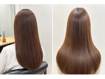 ニコロ 室見店(Niccolo)の写真/年齢と共に気になりだした白髪も自然にカバー。ハイトーンでもダメージを抑えた薬剤でお悩みに応えます◎
