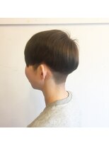 カタチヘアー(HAIR)&nbsp;。。。。カーキ。。。合唱団。。。ベリーショート。。。カタチ。