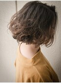 ゆるめのニュアンスパーマ